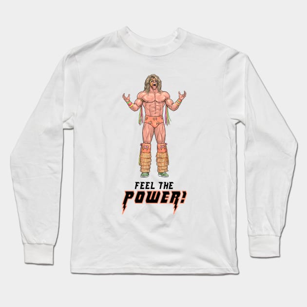 Feel The Power! Long Sleeve T-Shirt by PreservedDragons